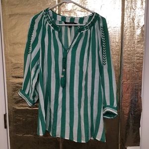 Cute and unique top by sharagano